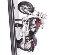 1:18 pour FXDFSE CVO 2009 Série en Alliage Modèle Moulé sous Pression Modèle De Croiseur De Moto De Rue Modèle De Vélo De Randonnée Ornement