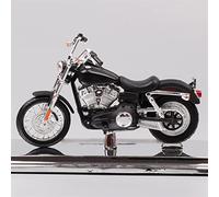 1/18 pour Harley FXDBI DYNA Street Bob Super Glide 2006 Modèle À L'échelle Moulé sous Pression Moto Véhicule Voiture Vélo Miniature Jouet Garçon