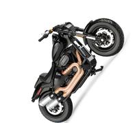 1:18 pour Harley pour Davidson 2022 Fat Bob 114 Véhicules Moulés sous Pression Loisirs De Collection Modèle Moto Jouets