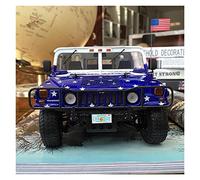 1/18 pour Hummer H1 Haute Simulation Modèle De Voiture Tout-Terrain Luxe Classique Objets De Collection