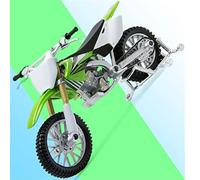 1:18 pour Kawasaki KX250F KX 250 F Modèles De Moto Moulés sous Pression Jouet Course Miniature pour Collection Cadeaux