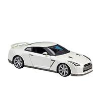 1 18 pour Nissan GT-R R35 2009 Simulation de Voiture Sport en Alliage modèle Fini Collection décoration(A)