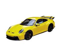 1:18 pour Porsche 911 992 GT3 2021 Simulation De Voiture De Sport Collection De Modèles De Voiture en Alliage(Yellow)
