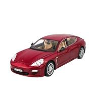 1:18 pour Porsche Panamera Sport Vitesse Racing Car Modèle en Métal pour Collection Commémorative Voiture Miniature De Collection(Red)