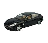 1:18 pour Porsche Panamera Sport Vitesse Racing Car Modèle en Métal pour Collection Commémorative Voiture Miniature De Collection(Black)