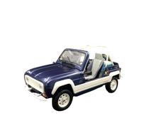 1 18 pour Renault 4L JP4 Édition Limitée Simulation Résine Voiture Modèle Classique Souvenirs
