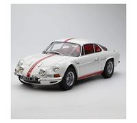 1 18 pour Renault Alpine A110 1600S 1971 Coupé Blanc Classique en Alliage Modèle De Voiture À Collectionner Cadeau Voiture Miniature De Collection