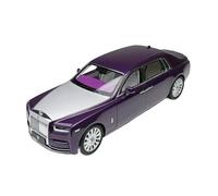 1:18 pour Rolls-Royce Phantom Sac en Cuir Version Alliage Entièrement Ouvert Simulation Modèle De Voiture Affichage De Collection