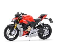 1:18 pour Super Naked V4 S Véhicules Moulés sous Pression Statiques Jouets De Modèle De Moto À Collectionner