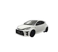 1:18 pour Toyota Yaris GR Simulation Résine Statique Modèle De Voiture Simulation Collection Adulte Passe-Temps Décoration