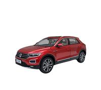 1 18 pour Volkswagen Quest Alliage Rouge Moulage sous Pression Modèle Statique Voiture Artisanat Collection Cadeau Mode Voiture Miniature De Collection