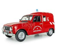1:18 Renault 4LF4 Pompier Red 1976