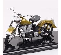 1/18 Rétro Moulé sous Pression Modèle Rue Moto Cruiser Touring Vélo Alliage Ornement pour 1953 74FL