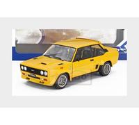 Solido Modèle réduit de voiture particulière Fiat 131 Abarth 1980 jaune modèle fini Modèle réduit de voiture