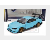 1:18 SOLIDO Nissan Silvia (S15) Coupe Spec-R Aero 1999 Blue SL1812204