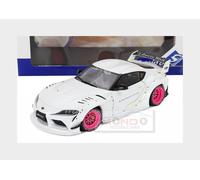Solido Miniature 1:18 Toyota GR Supra Liberty Walk Body Kit 2025 Blanc/Rose