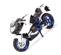 1/18 Sport Blanc Statique Moulé sous Pression Véhicules Loisirs À Collectionner Moto Modèle Jouets pour HP2