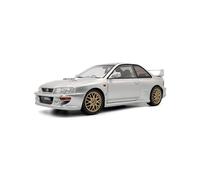 Solido – Voiture miniature – Subaru Impreza 22B – Échelle 1:18 – Argent 1998