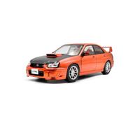 Solido Voiture miniature Subaru Impreza WRX STI 2003 Orange métallisé 1:18