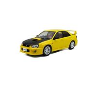 SOLIDO 1812302 MINIATURE SUBARU IMPREZA WRX STI SOLIDO WORKS YELLOW 2003 1/18