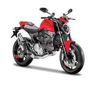 1:18 Véhicules Moulés sous Pression Statiques Jouets De Collection pour Modèles Motos 2021 pour Ducati Monster
