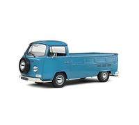 Solido – Voiture miniature – Volkswagen T2 Pick-Up 1968 – 1:18 – Bleu – Métal