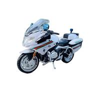 1:18 Yamaha FJR 1300A Blue Police Motorcycle Series Original Factory Autorisé Simulation Alliage Moto