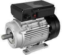 1,1kW moteur électrique 1400tr/min - AC 220-240V - 7,5A - monophasé - arbre cannelé 24mm - moteur électrique puissant