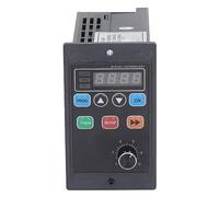 1.1kW VFD Variateur de Fréquence 0.1-400Hz Mini Convertisseur de Fréquence de Moteur 1PH 176-264V à 3PH 0-220V 1.1kW 6A Régulateur de Vitesse de Moteur Électrique pour Moteurs