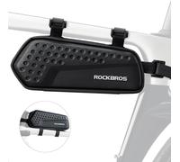 1.1l Bicycle Frame Bag Top Tube Bag Compact Portable Top Tube Bag Lightweight For Mtb Road Bike Gravel Black