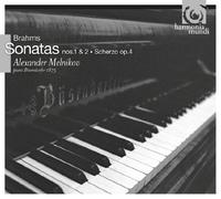 ブラームス:ピアノソナタ第1番、第2番、スケルツォ (Brahms : Sonatas nos.1 & 2, Scherzo op.4 / Alexander Melnikov ; piano Bosendorfer 1875) [日本語解説書付]