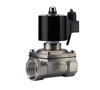 1/2 "1" 2 "électrovanne DN15-65 Acier Inoxydable Sous-marin Étanche Normalement Fermé Eau Air For Fontaine Étang(DN32,BSP,24V)