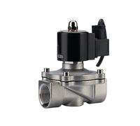 1/2 "1" 2 "électrovanne DN15-65 Acier Inoxydable Sous-marin Étanche Normalement Fermé Eau Air For Fontaine Étang(DN25,BSP,24V)