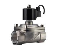 1/2 "1" 2 "électrovanne DN15-65 Acier Inoxydable Sous-marin Étanche Normalement Fermé Eau Air For Fontaine Étang(DN50,BSP,12v)