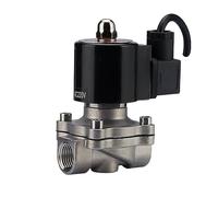 1/2 "1" 2 "électrovanne DN15-65 Acier Inoxydable Sous-marin Étanche Normalement Fermé Eau Air For Fontaine Étang(DN50,G,12v)