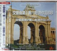 ブラームス、ベートーヴェン:交響曲第1番、交響曲第2番