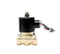 1/2 220v 110v 24v Solenoid Valve Normally Closed Brass For Water Oil Gas(NPT_12VDC)