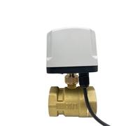 1/2" 3/4" 1" 1-1/2" 2" Normally Closed Electric Ball Valve Quick-open 220V 12V 24V 2-Wire Brass Motorized Ball Valve for Water(DN25,12VDC_NORMALLY CLOSED)