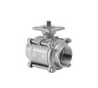 1/2" 3/4" 1" 1-1/4" 1-1/2" 2" Acier inoxydable Plateforme haute Filetage Boule Boule en trois pièces(SS304,05)