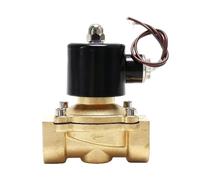 1/2" 3/4" 1" 1-1/4" 1-1/2" 2" Brass Energy saving Solenoid Valve Normally Closed 24 Hours Energized Without Heat 220V 24V 12V(1-1/2")
