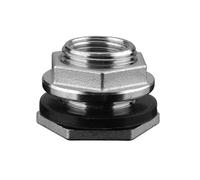1/2”3/4”1”1-1/4”2" Male Thread 304 Stainless Steel Pipe Single Loose Key Swivel Fitting Nut Water Jointer Connector(Longer 1l2Water tank)