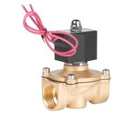 1/2" 3/4‘’ 1'' 1-1/4'' Brass IP65 Waterproof Solenoid Valve 220V 24V Normally Closed Solenoid Valve For humid environment(1-1/4",240VAC)
