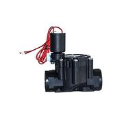1/2 "3/4" 1 "pouce DC Verrouillage normalement fermé d'eau de l'électrovanne 24 V vanne en nylon for l'irrigation du paysage jardin agricole,Contrôleur efficace(1",BSP_12VDC)