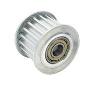 1/2/3/4/5/10 pièces 18 dents 5M poulie tendeur alésage de roue 5/6/7/8/10mm avec roulement for largeur 15mm Guide poulie synchrone HTD5M 18 dents 18T(Bore 10mm With teeth,4pcs)