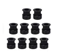 1/2/3/4/5/10 Pièces Baiozraw20 Dents 2GT Poulie De Distribution Synchrone Alésage 5mm/8mm Noir For Largeur 6mm 2M GT2 Courroie Ouverte 20T 20 Dents For Voron 2.4 Pièces(8mm,10pcs)