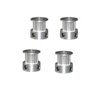 1/2/3/4/5/10 pièces poulie d'imprimante 3D poulie de distribution en aluminium 2GT 16 dents alésage 3/4/5/6mm poulie for 2GT largeur de courroie 6mm GT2 16T Voron(3mm,4pcs)