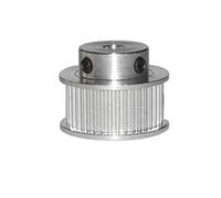 1/2/3/4/5/10 pièces poulie d'imprimante 3D poulie de distribution en aluminium 2GT 40 dents alésage 5/6/ 6.35/8/10/12mm poulie for 2GT largeur de courroie 15mm GT2 40T(1pc)