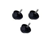 1/2/3/4/5 pièces robot aspirateur pièce de rechange roulette de roue avant remplacement de direction for I7 Plus E5 E6 E7(3 Pcs)