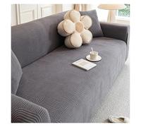 1/2/3/4/5 Places Housse de canapé en Velours Extensible, Protection optimale pour canapés d'angle et canapés de Salon(Style 3,1 Seat 90-140cm)