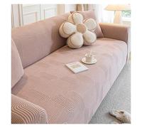 1/2/3/4/5 Places Housse de canapé en Velours Extensible, Protection optimale pour canapés d'angle et canapés de Salon(Style 5,1 Seat 90-140cm)